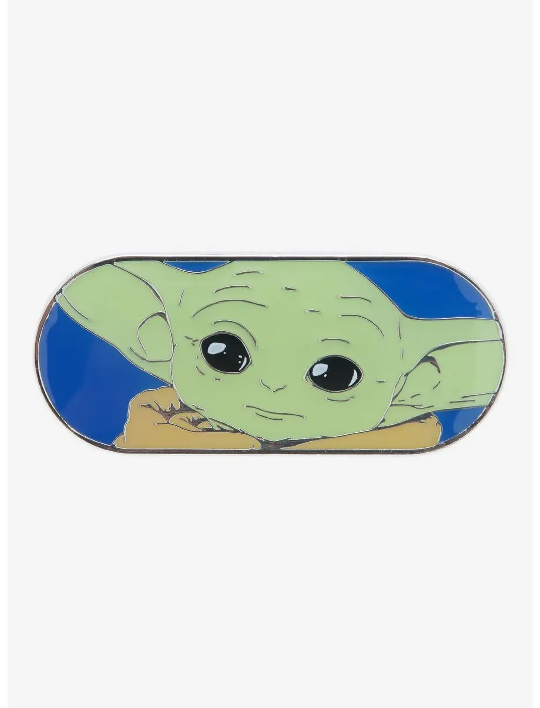 Loungefly Star Wars The Mandalorian Grogu Oval Enamel Pin - BoxLunch Exclusive