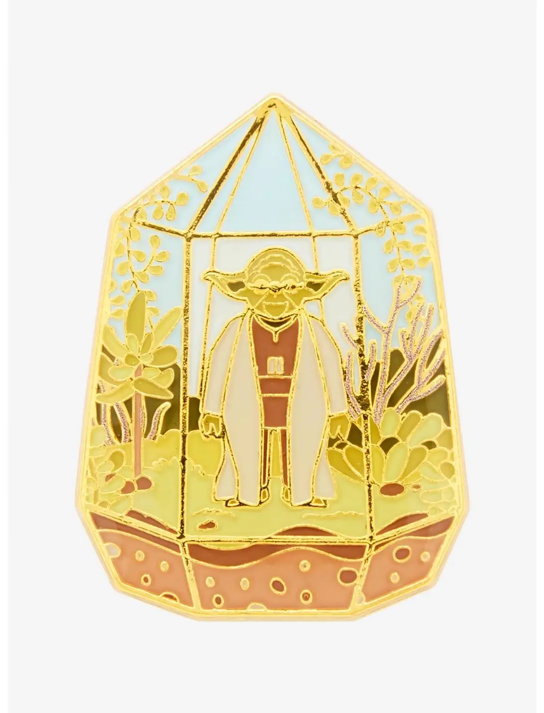 Loungefly Star Wars Yoda Terrarium Enamel Pin