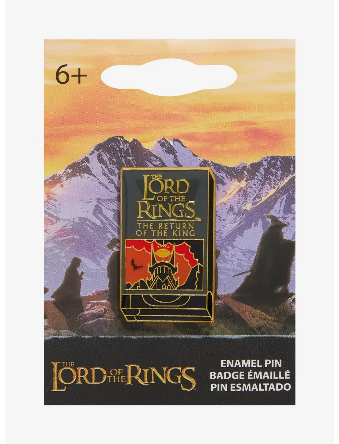 Loungefly The Lord of the Rings The Return of the King VHS Enamel Pin — BoxLunch Exclusive