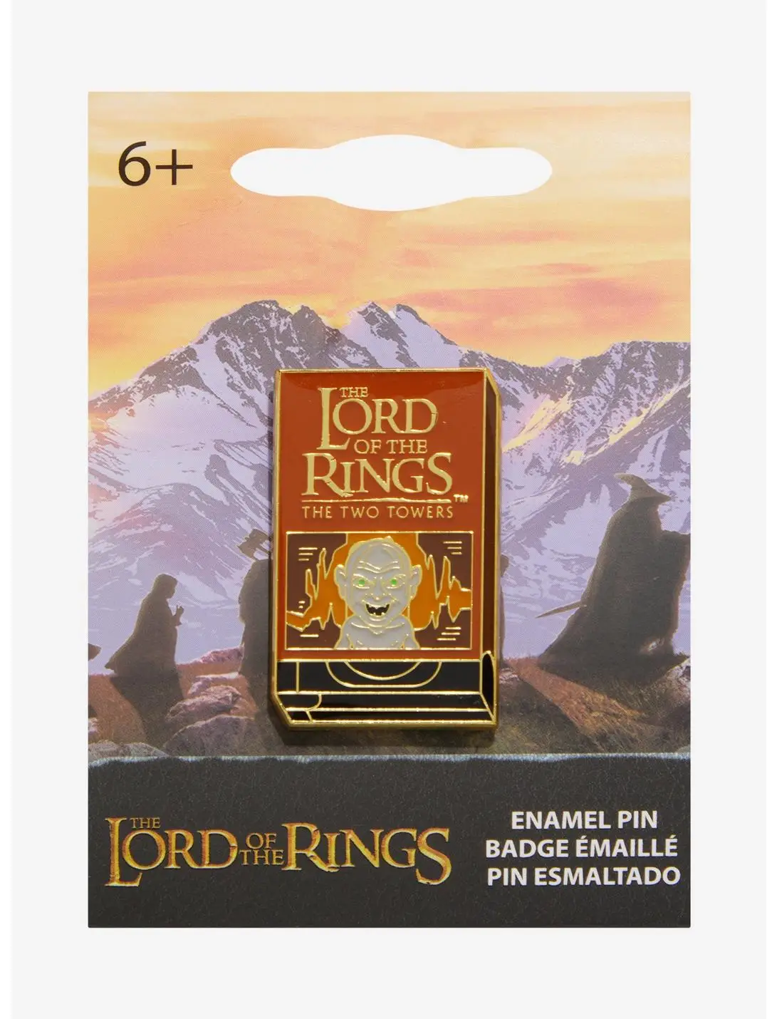 Loungefly The Lord of the Rings The Two Towers VHS Enamel Pin — BoxLunch Exclusive