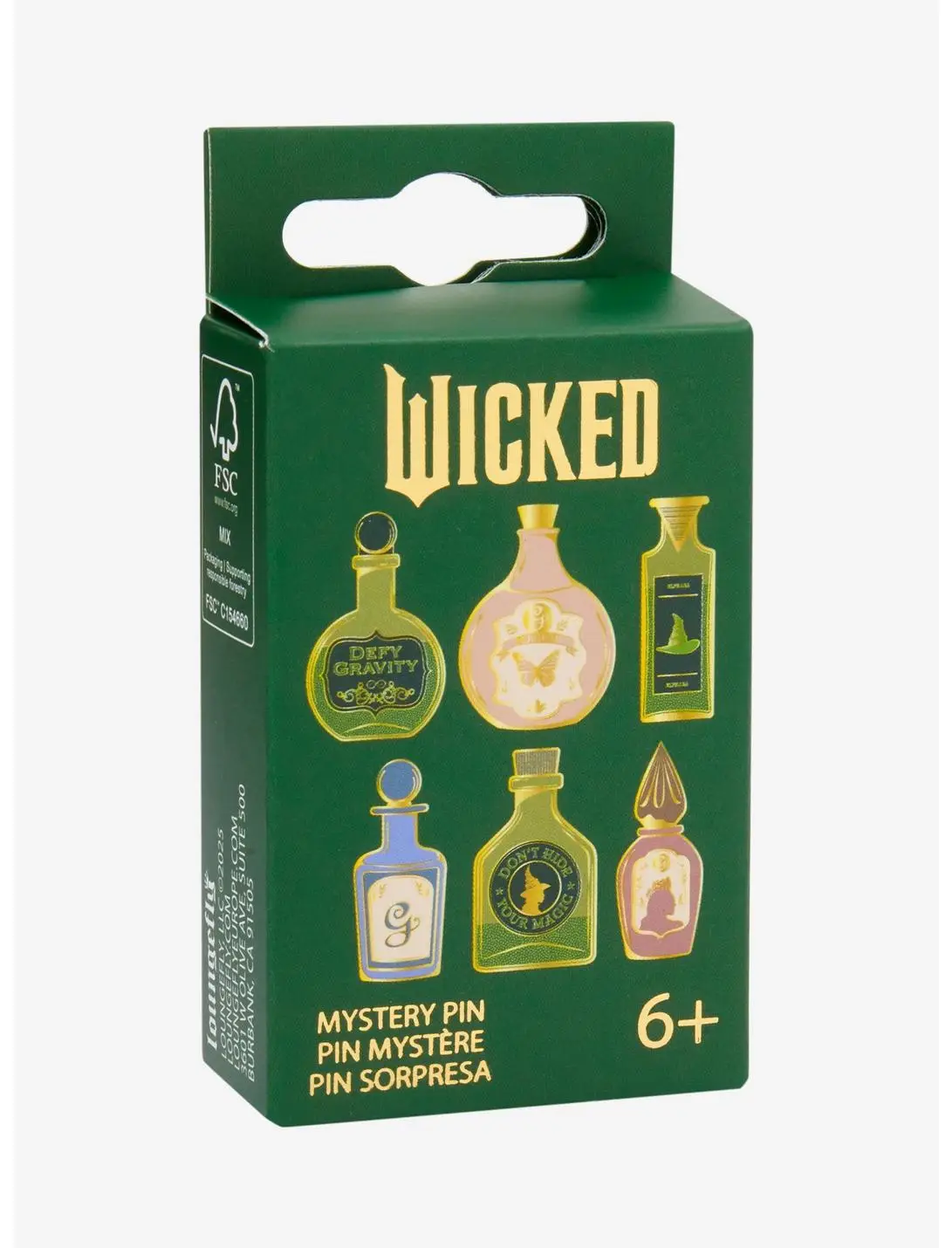 Loungefly Wicked Potion Bottles Blind Box Enamel Pin - BoxLunch Exclusive
