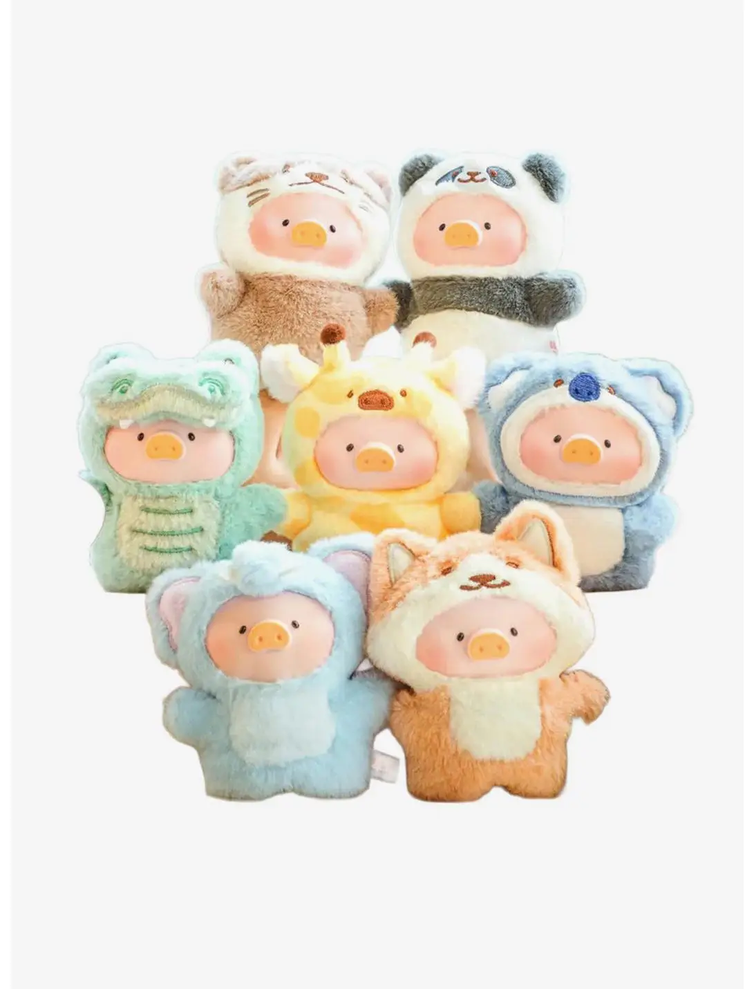 Lulu The Piggy Animal Party Puppet Show Blind Box Plush Keychain