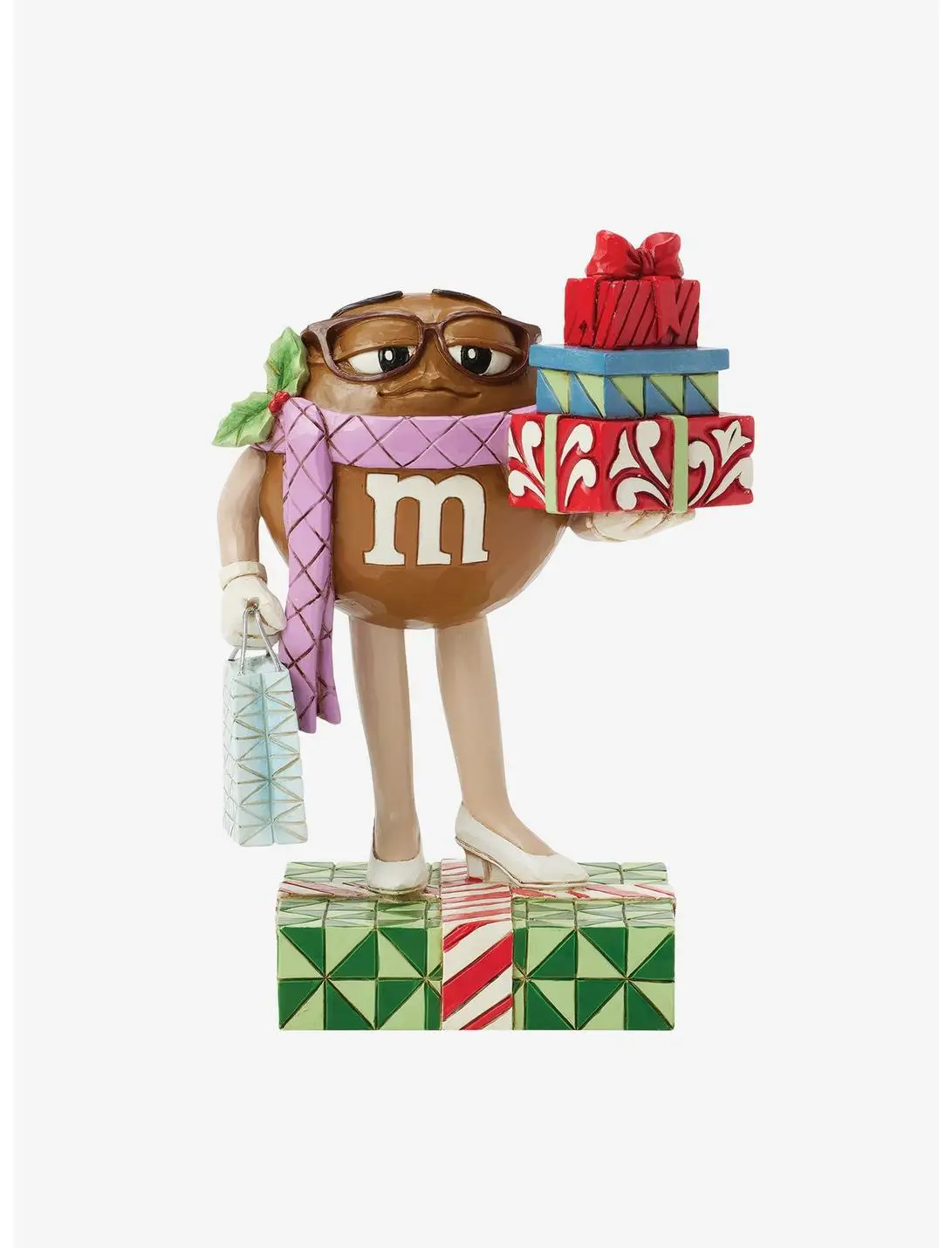 M&M's Brown Character Shopping Figure