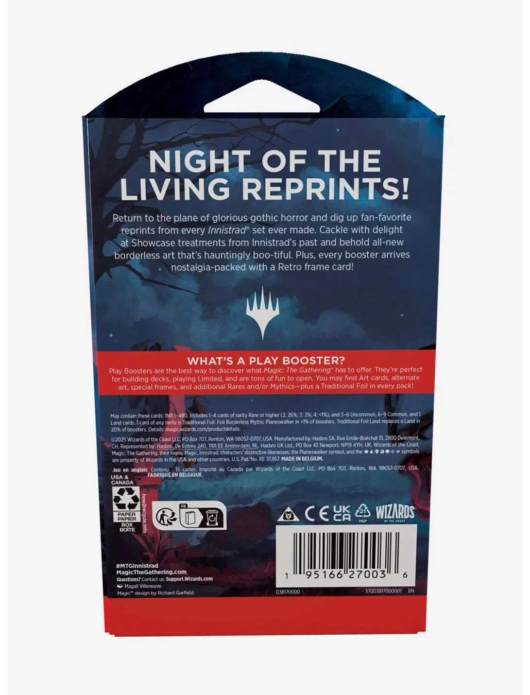 Magic: The Gathering Innistrad Remastered Play Booster Pack