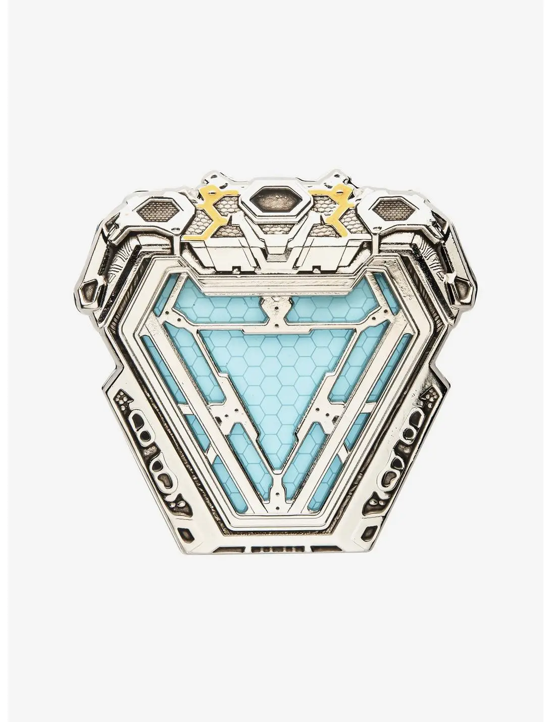 Marvel Avengers Iron Man Light Up Arc Reactor 5 Lapel Pin