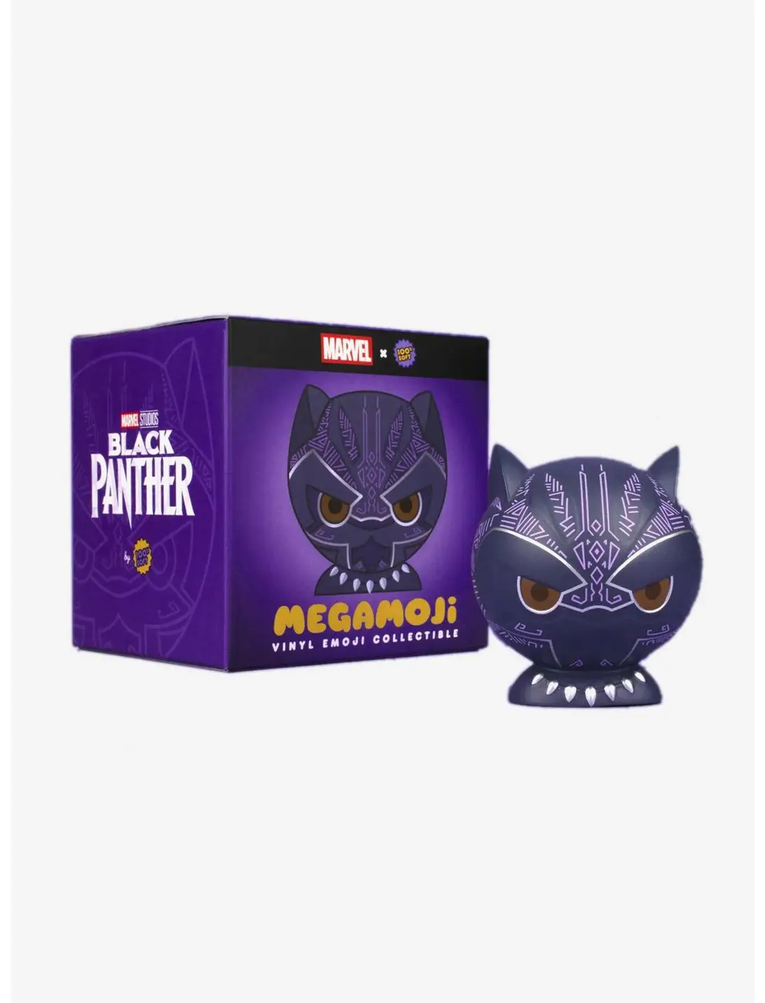 Marvel Black Panther MEGAMOJI by 100% Soft Collectible Bust Figure