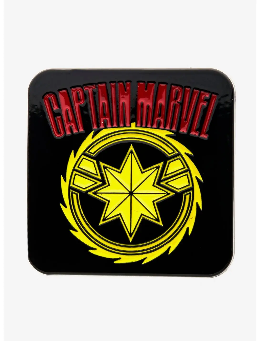Marvel Captain Marvel Yellow Enamel Pin