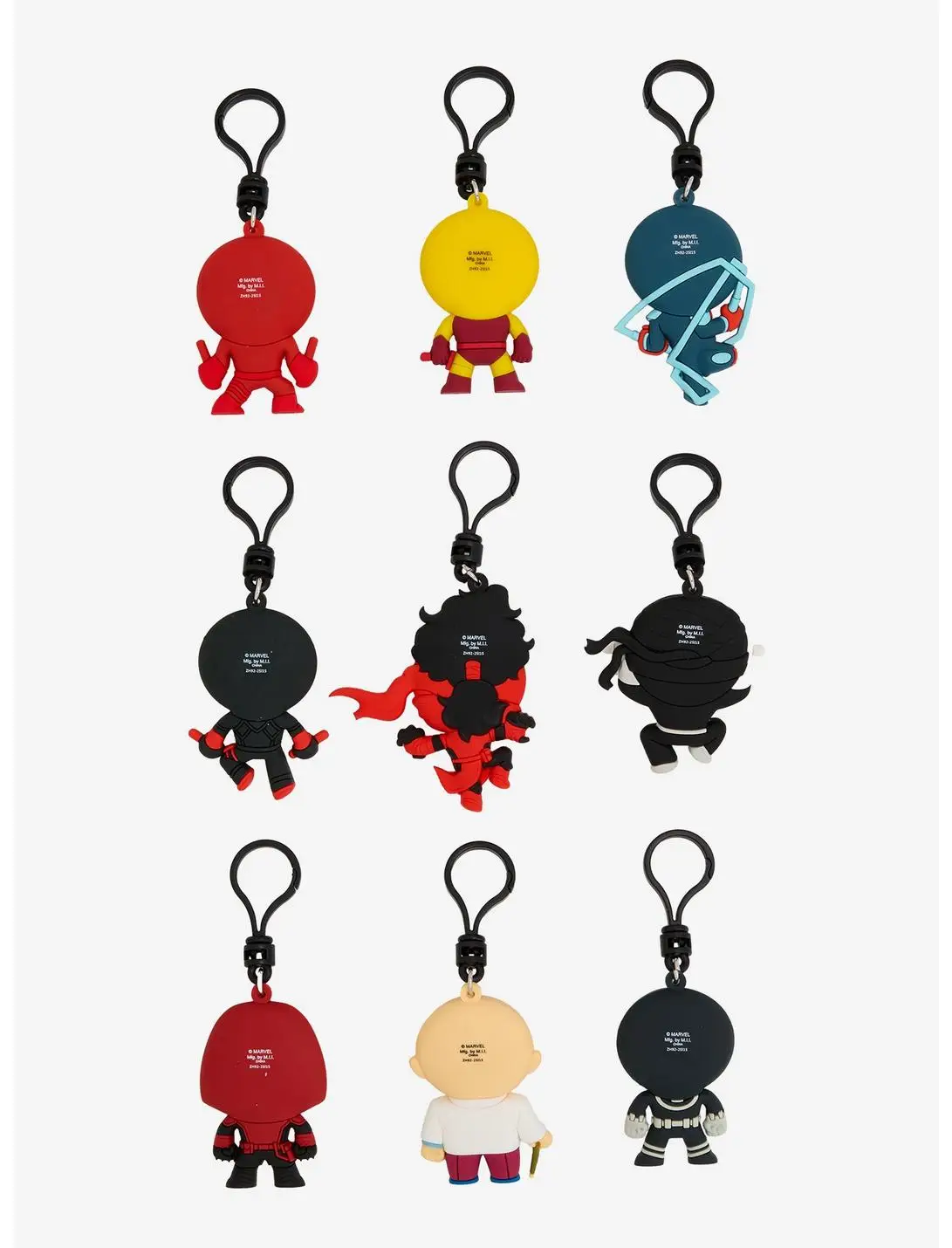 Marvel Daredevil Character Blind Bag Figural Bag Clip