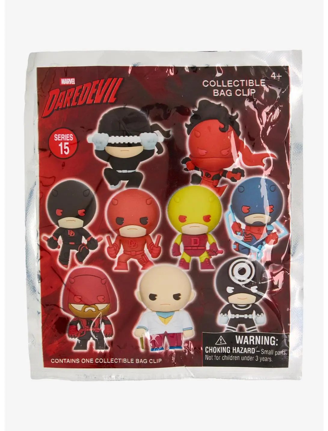 Marvel Daredevil Character Blind Bag Figural Bag Clip