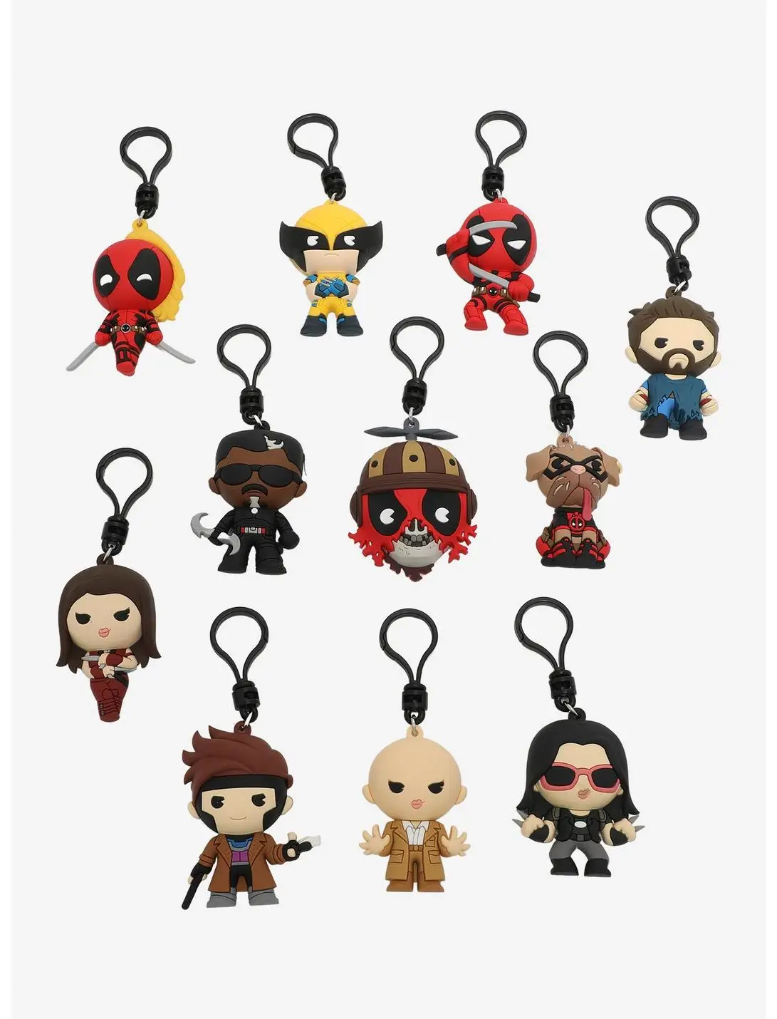 Marvel Deadpool & Wolverine Characters Blind Bag Figural Bag Clip