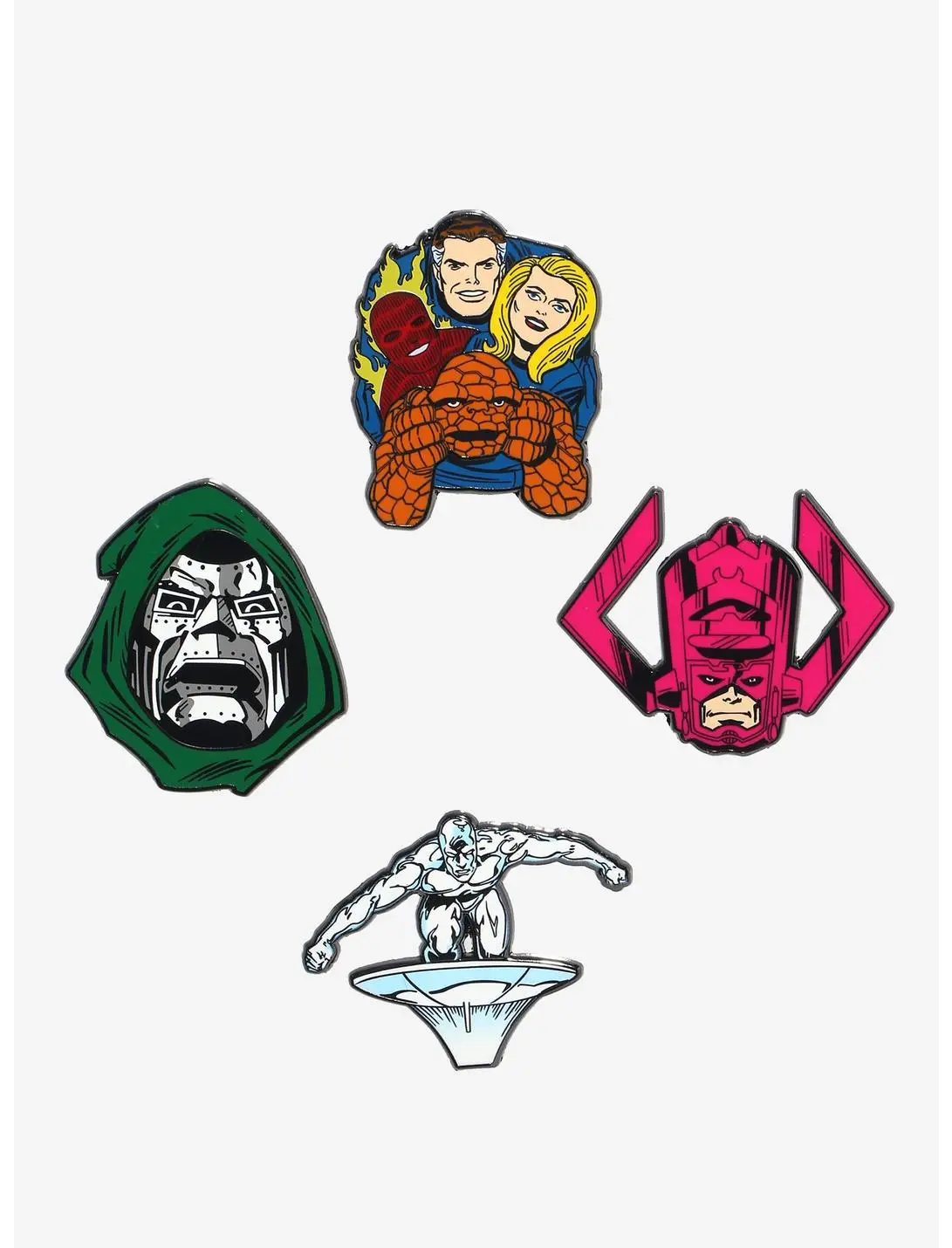 Marvel Fantastic Four Comic Characters Blind Box Enamel Pin - BoxLunch Exclusive
