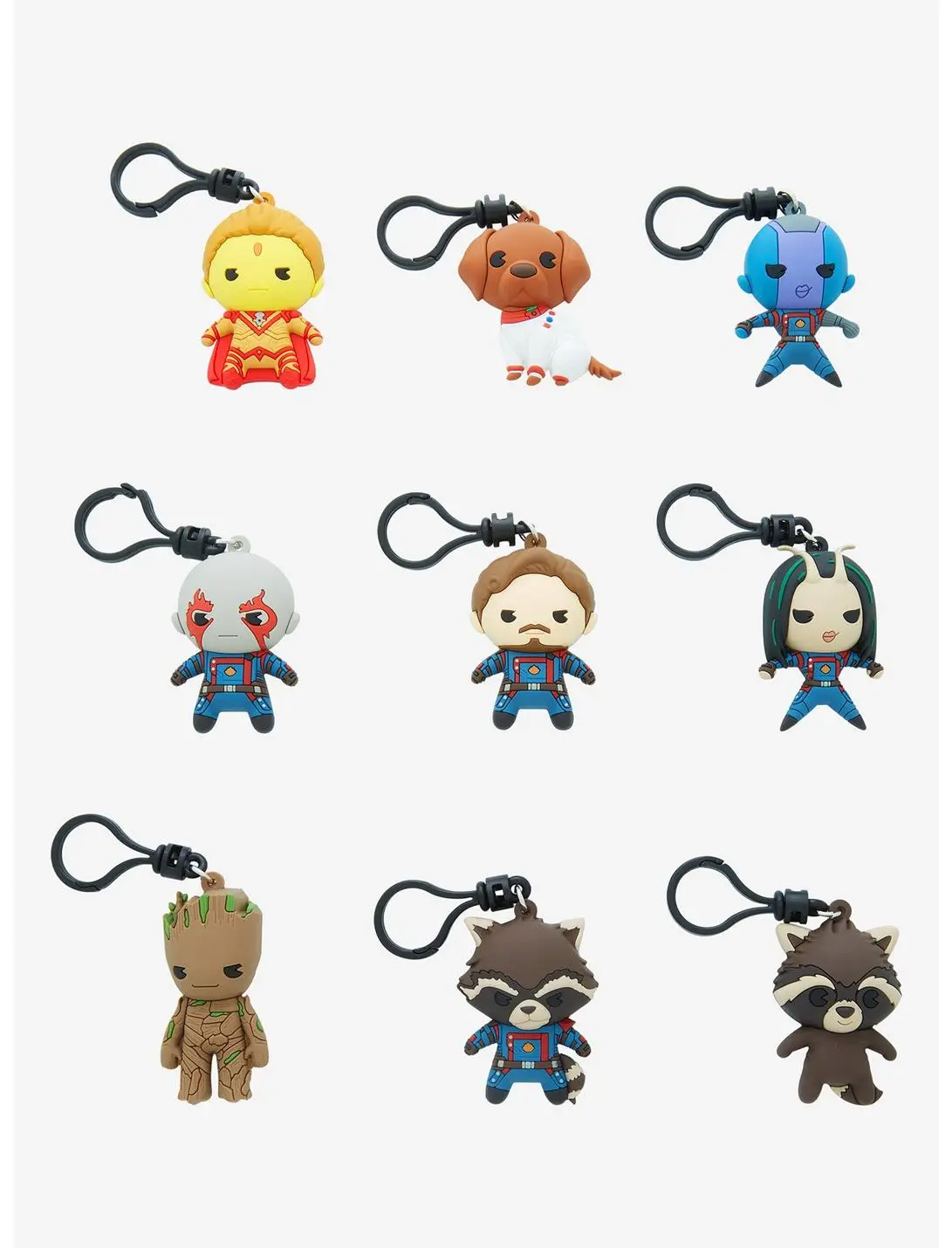 Marvel Guardians of the Galaxy: Volume 3 Characters Blind Bag Figural Bag Clip