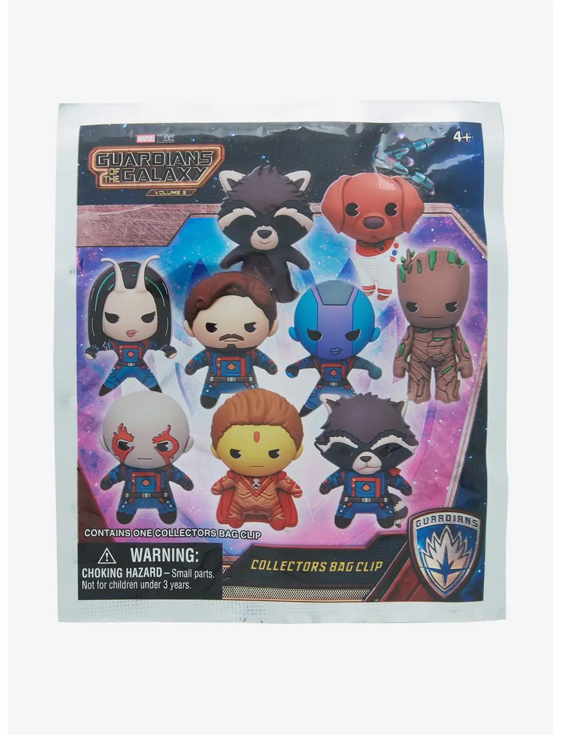 Marvel Guardians of the Galaxy: Volume 3 Characters Blind Bag Figural Bag Clip
