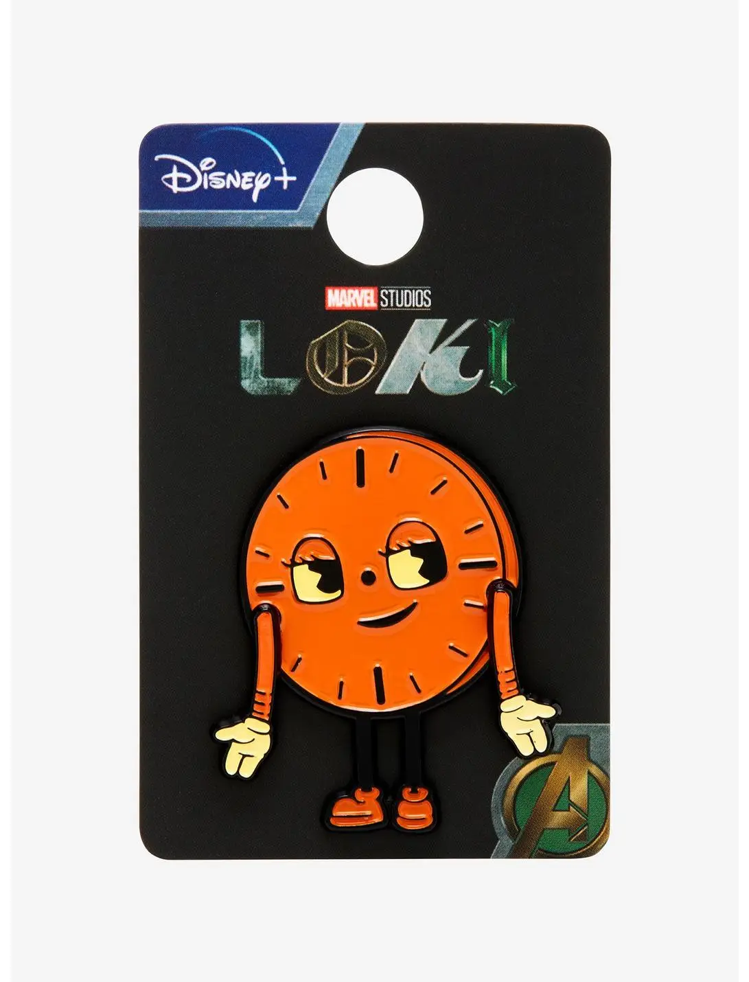 Marvel Loki Miss Minutes Swivel Enamel Pin - BoxLunch Exclusive
