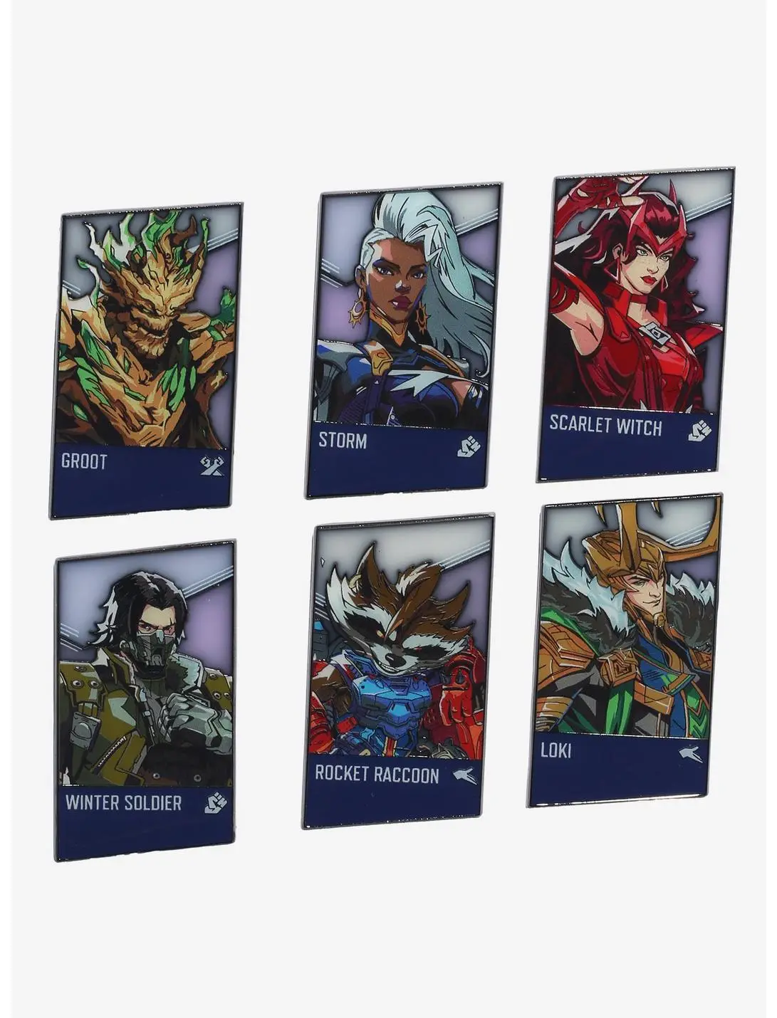 Marvel Rivals Characters Series 1 Blind Box Enamel Pin - BoxLunch Exclusive