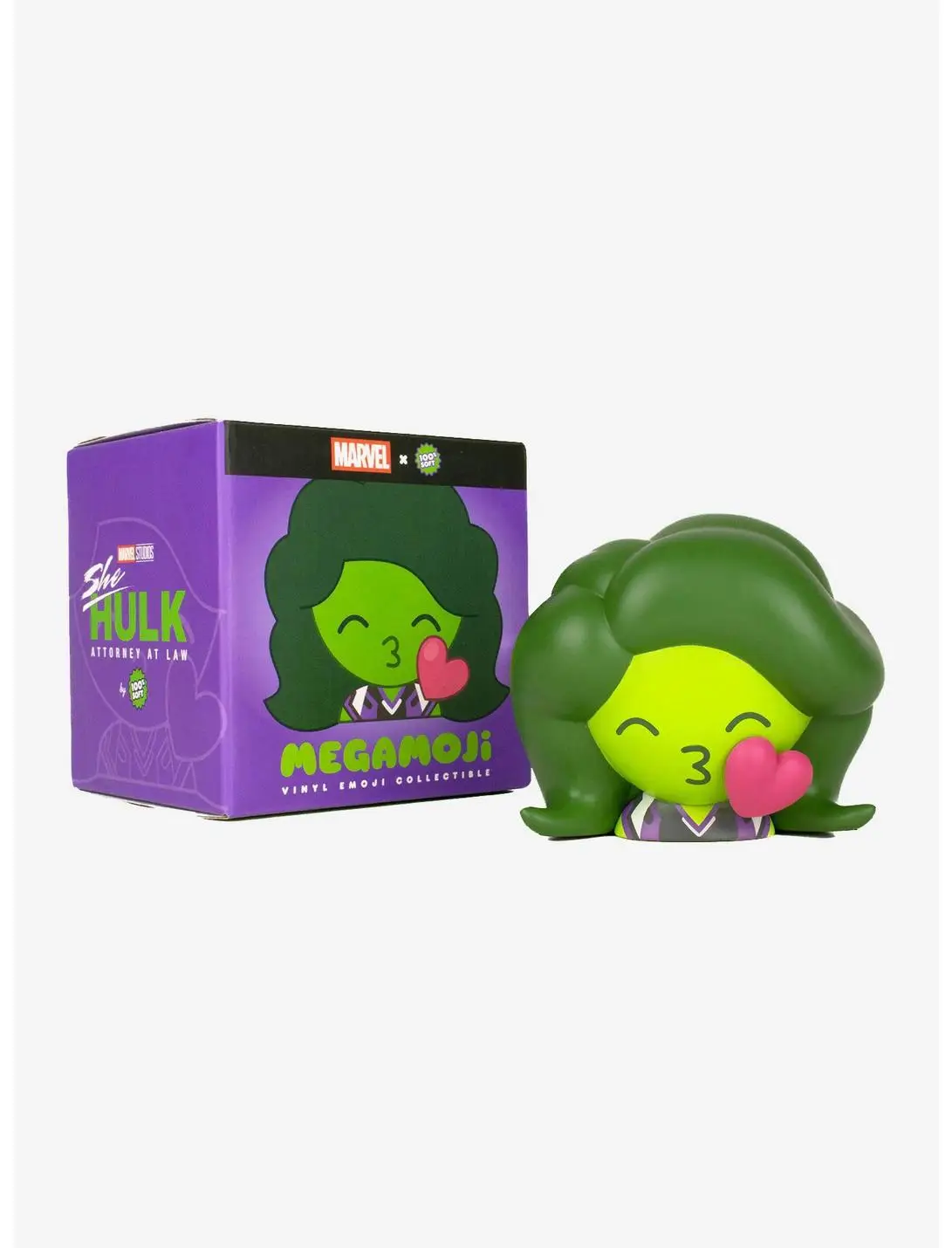 Marvel She-Hulk Kissy MEGAMOJI Bust Figure by 100% Soft
