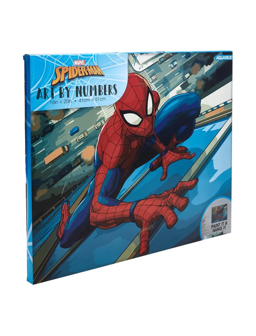 Marvel Spider-Man Art By Numbers Paint Kit
