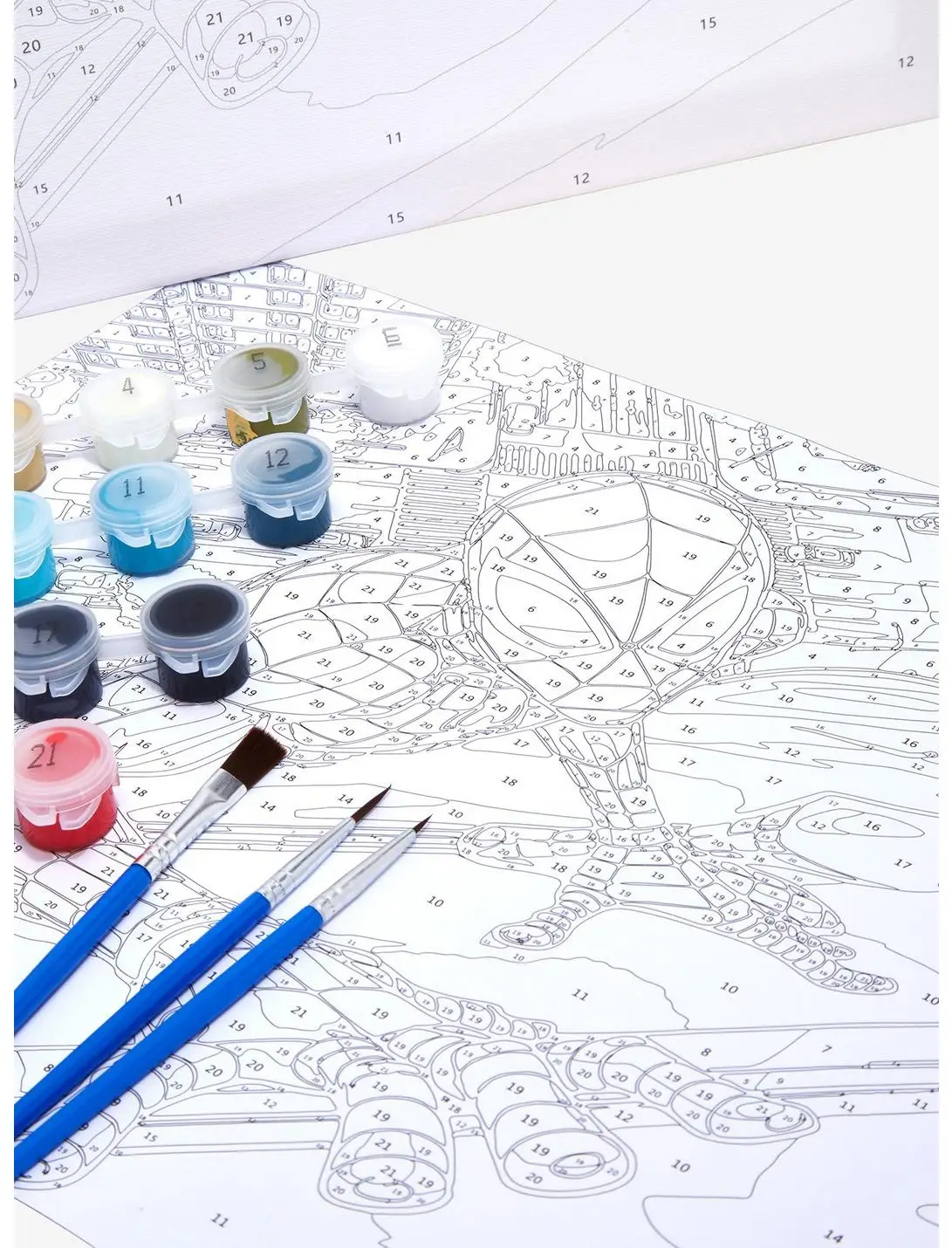 Marvel Spider-Man Art By Numbers Paint Kit