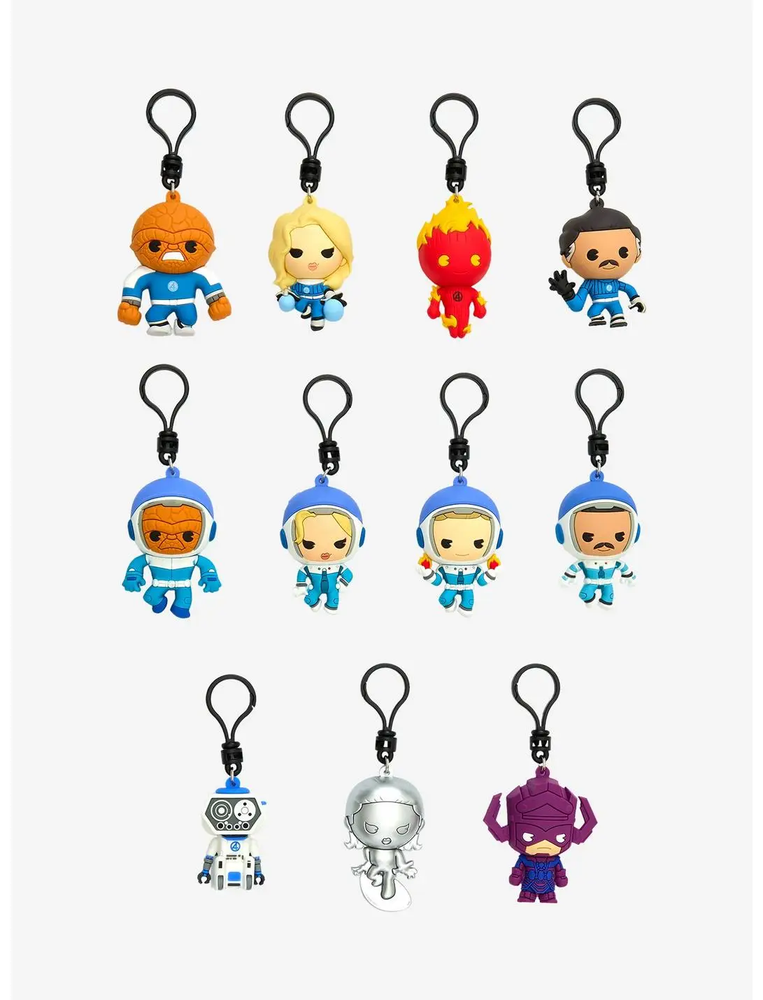 Marvel The Fantastic Four: First Steps Characters Blind Bag Figural Bag Clip