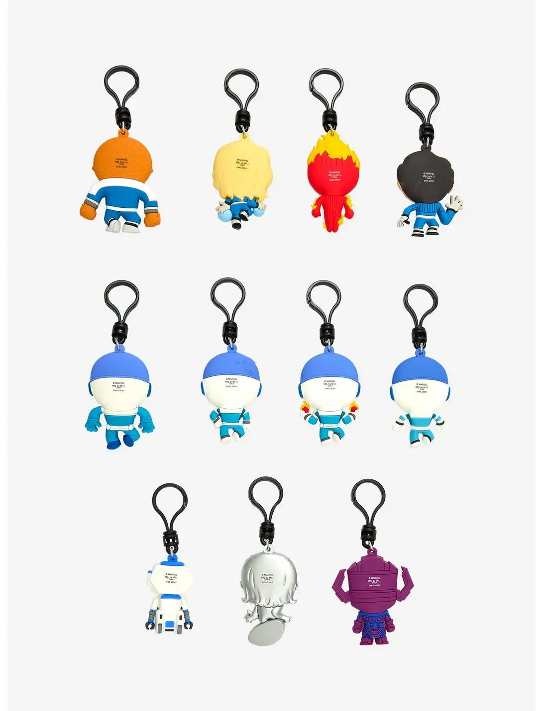 Marvel The Fantastic Four: First Steps Characters Blind Bag Figural Bag Clip