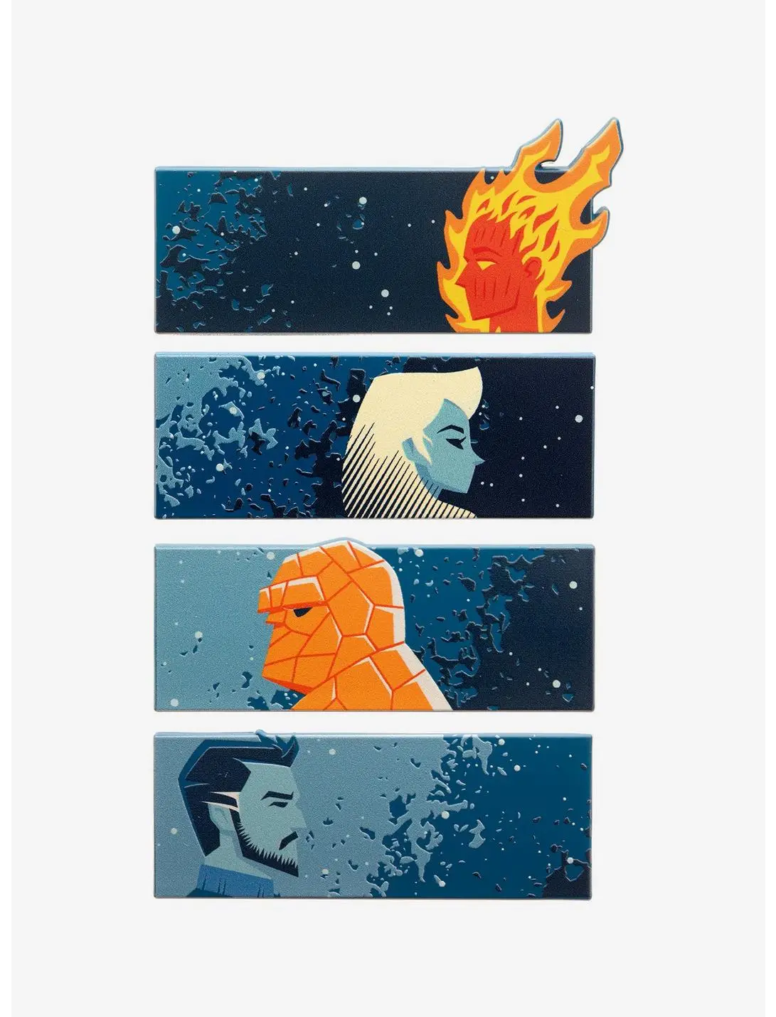 Marvel The Fantastic Four: First Steps Movie Characters Pin Set