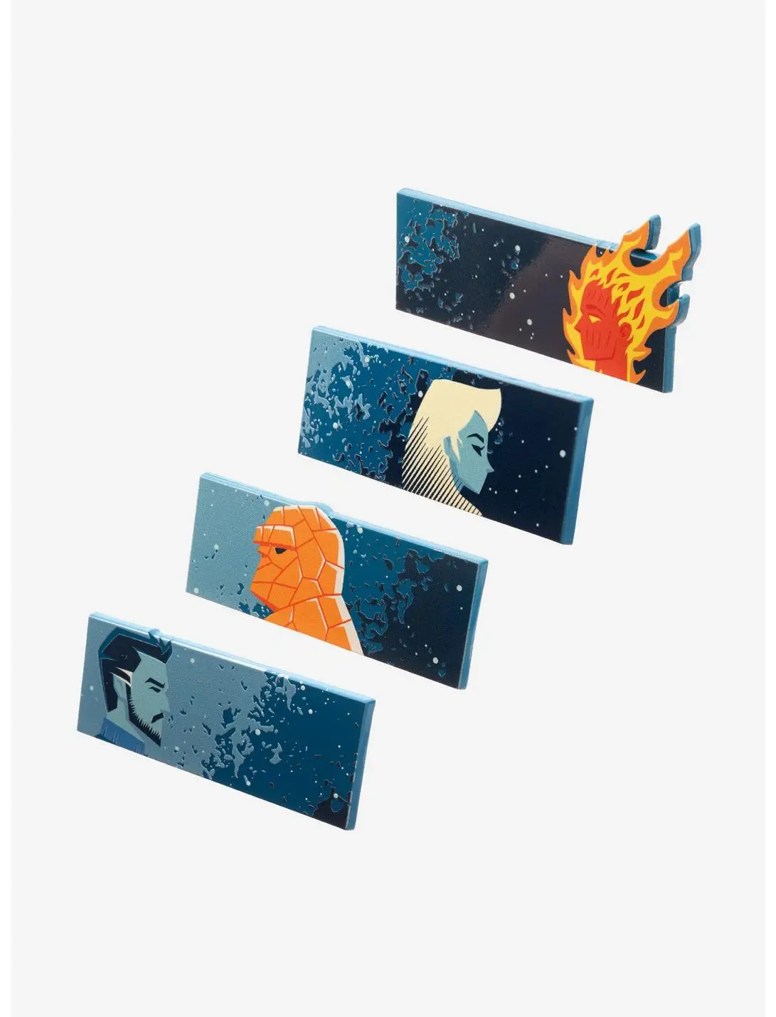 Marvel The Fantastic Four: First Steps Movie Characters Pin Set