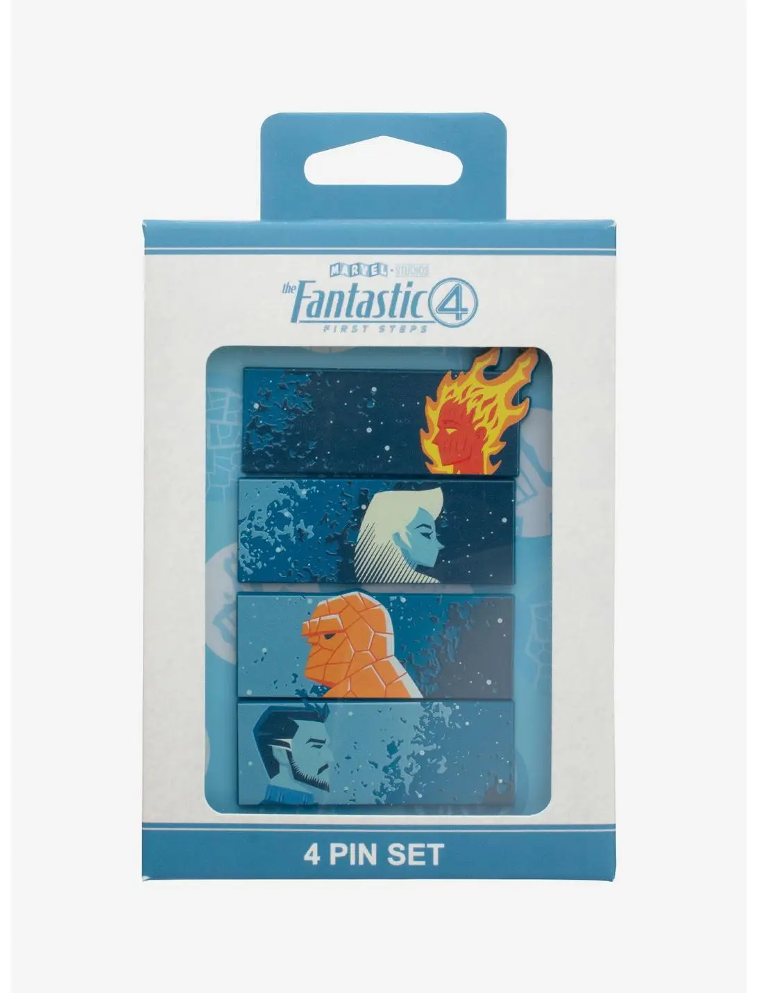 Marvel The Fantastic Four: First Steps Movie Characters Pin Set