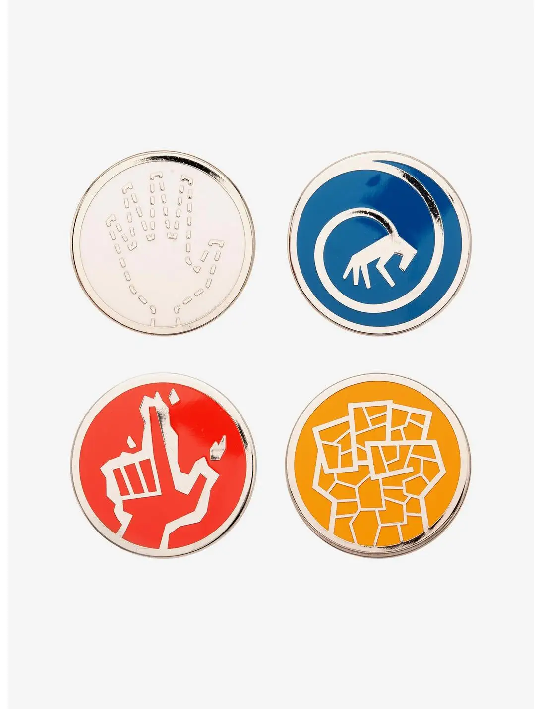 Marvel The Fantastic Four: First Steps Movie Symbols Enamel Pin Set