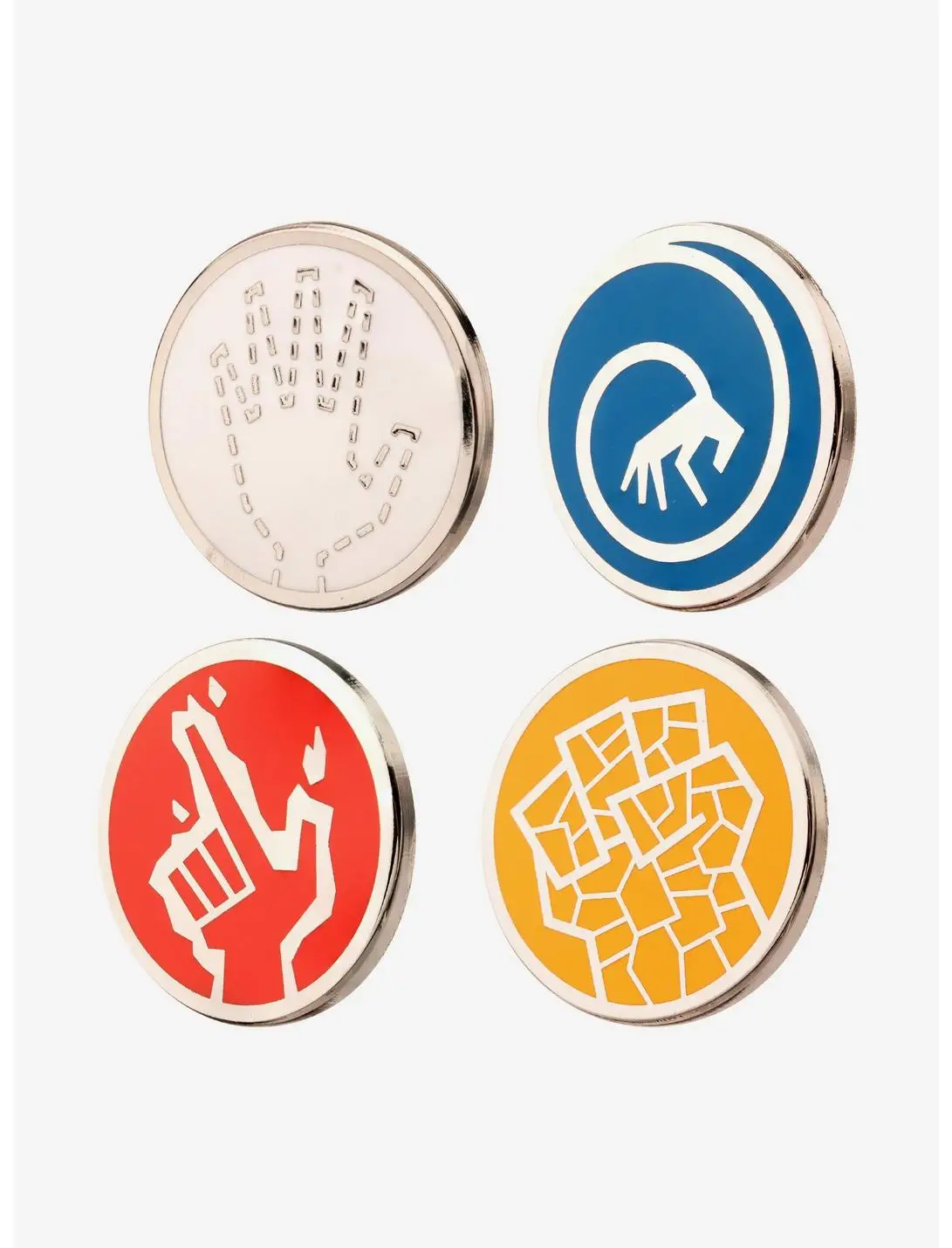 Marvel The Fantastic Four: First Steps Movie Symbols Enamel Pin Set