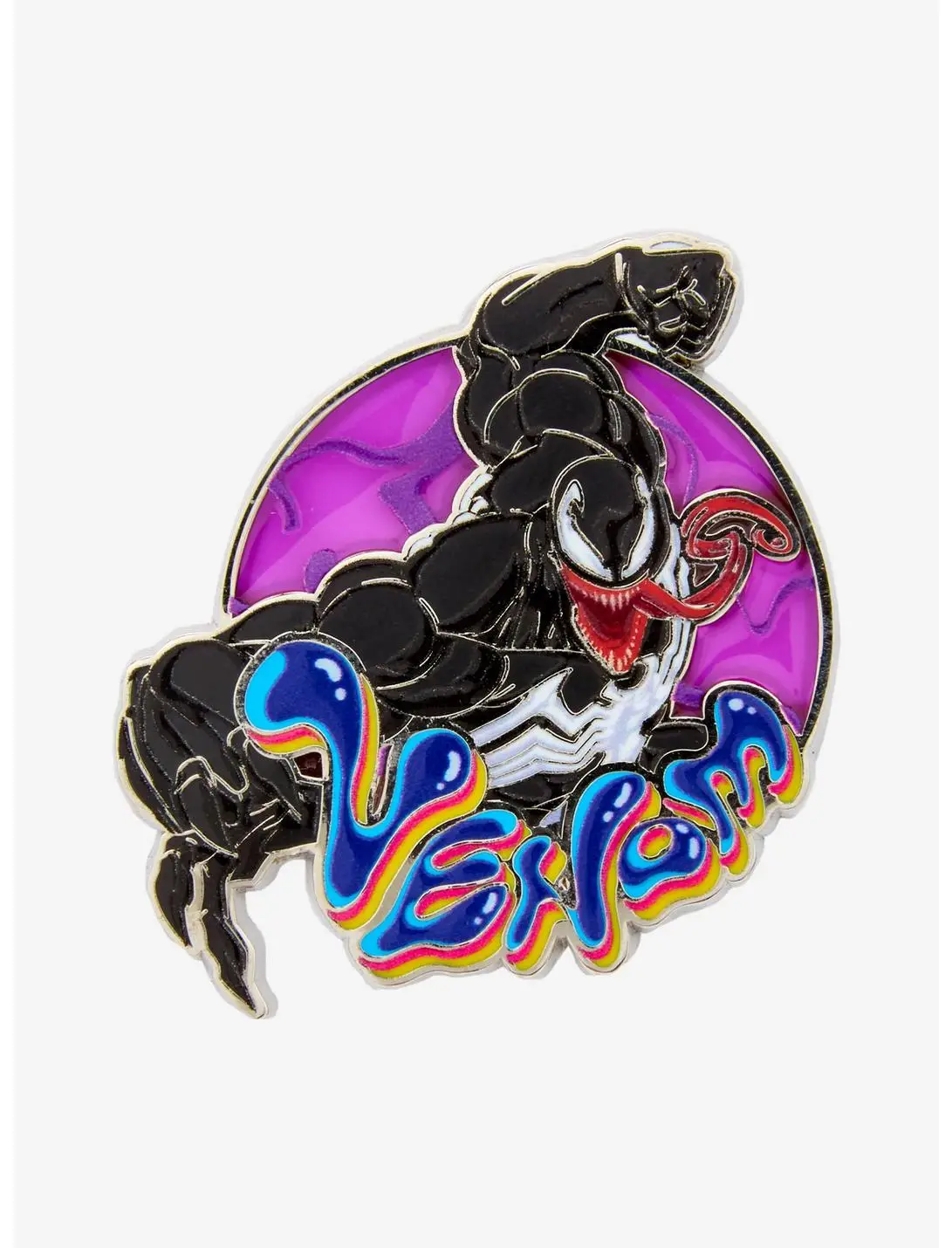 Marvel Venom Bubble Venom Enamel Pin - BoxLunch Exclusive