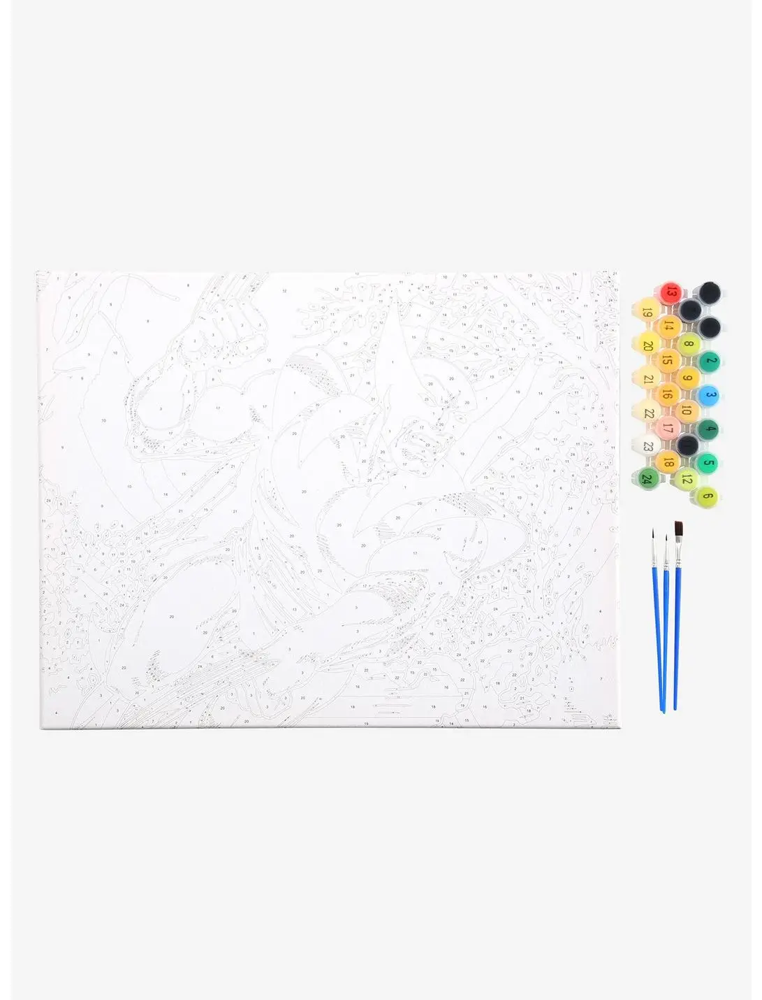 Marvel Wolverine Art by Numbers Painting Set