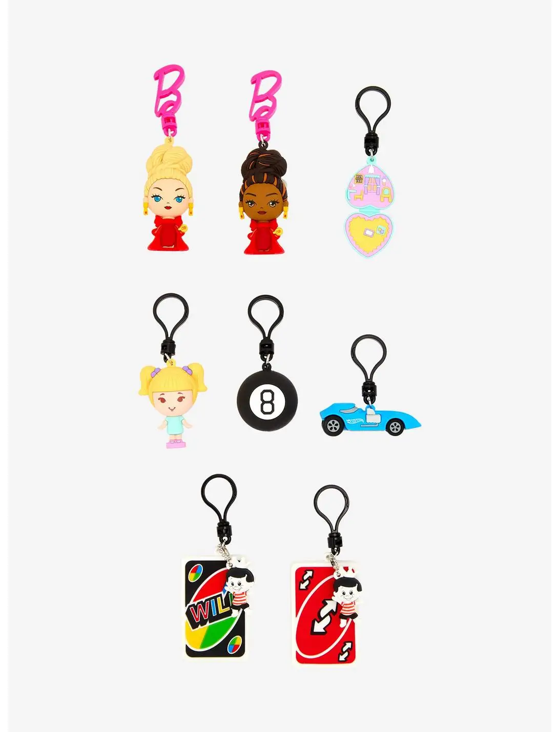 Mattel 80th Anniversary Blind Bag Figural Clip