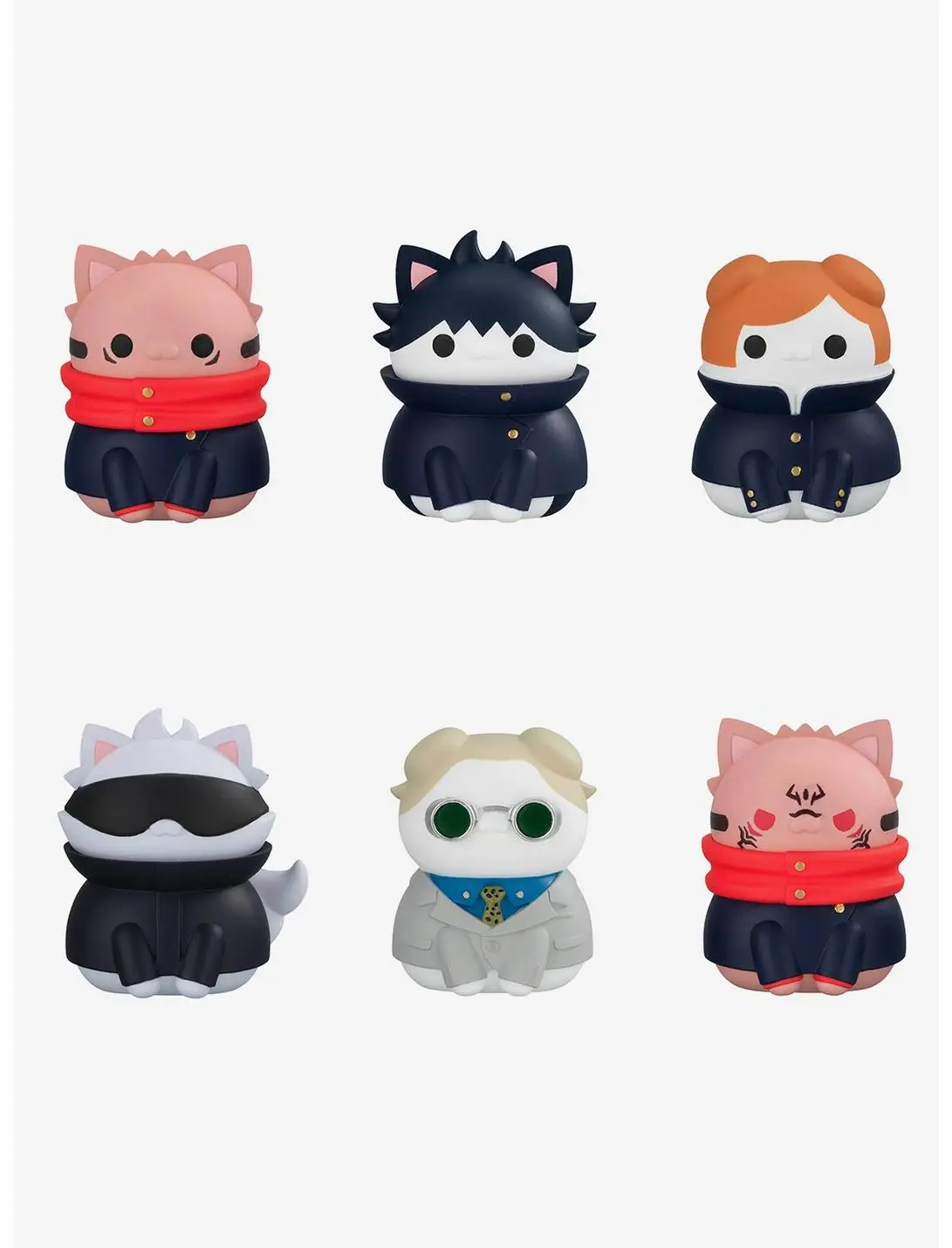 Megahouse Jujutsu Kaisen Nyanko Mega Cat Project Jujutsu Cats Blind Box Figure (Shibuya Incident Ver.)