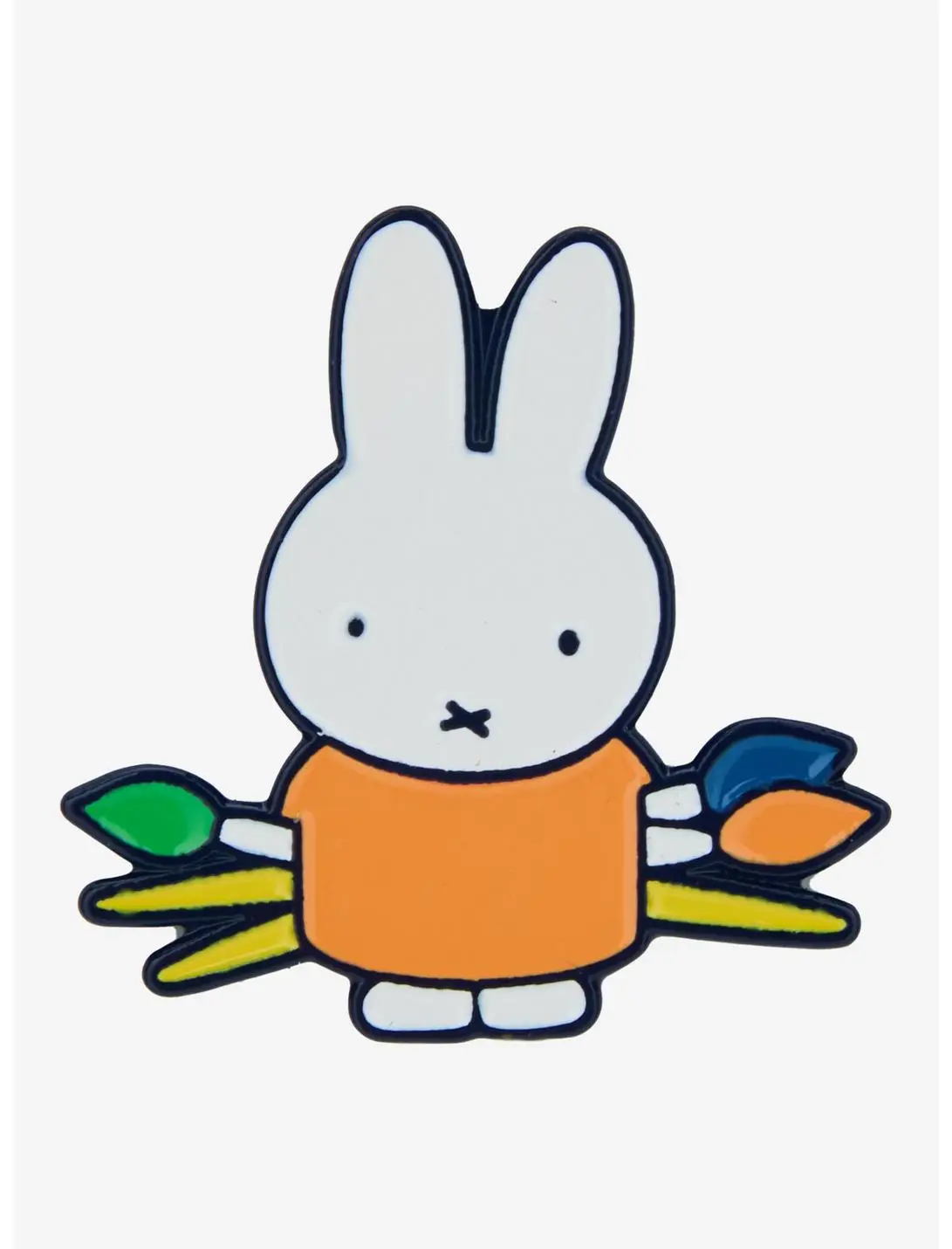 Miffy Paintbrush Enamel Pin