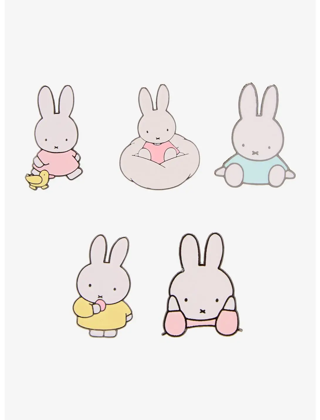 Miffy Pastel Portraits Blind Box Enamel Pin - BoxLunch Exclusive