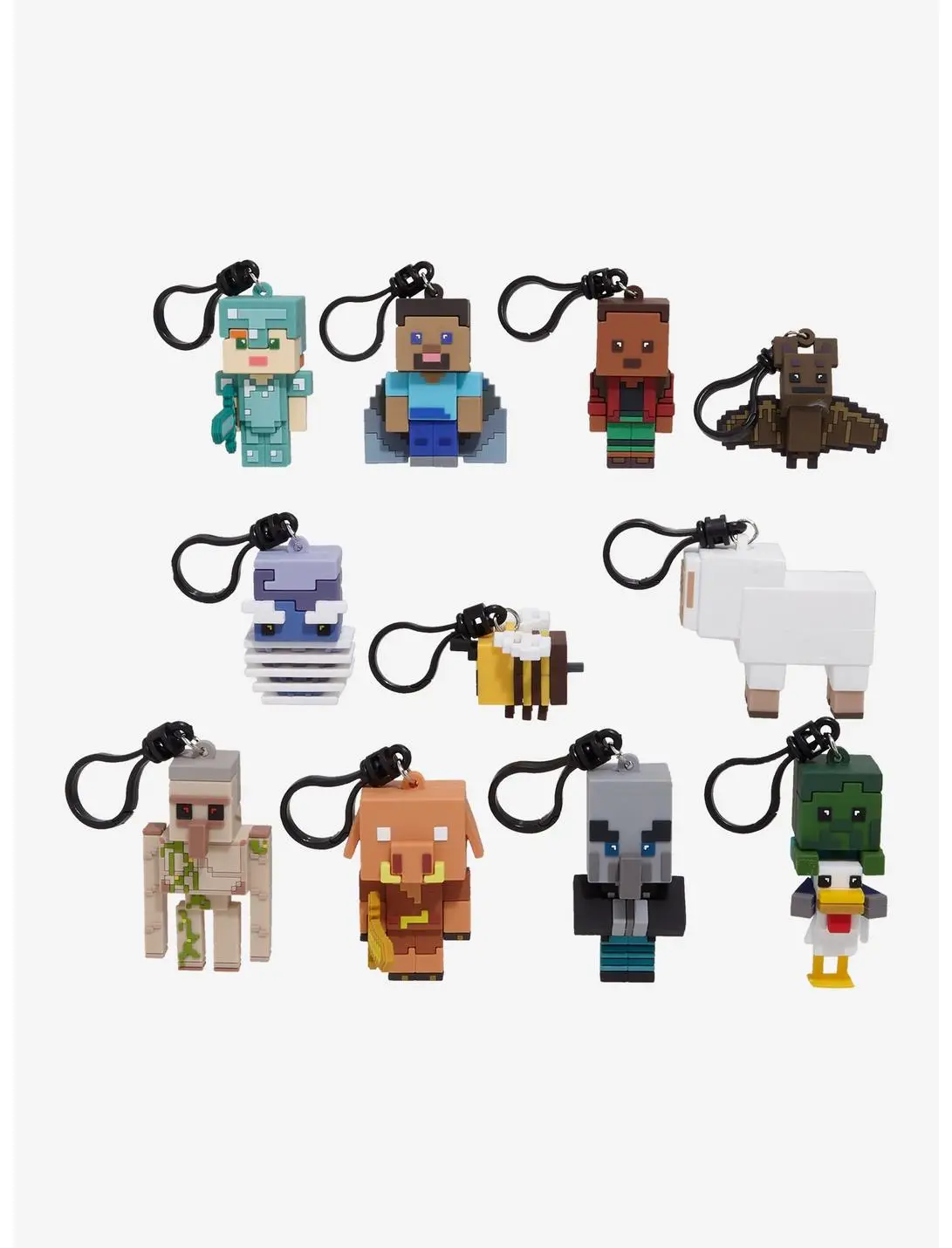 Minecraft Series 4 Blind Bag Figural Bag Clip