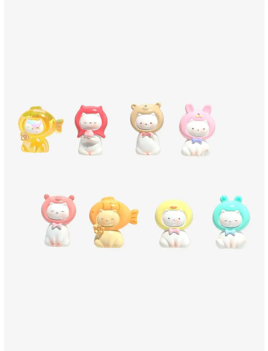 Mini Cats with Hats Blind Box Figure