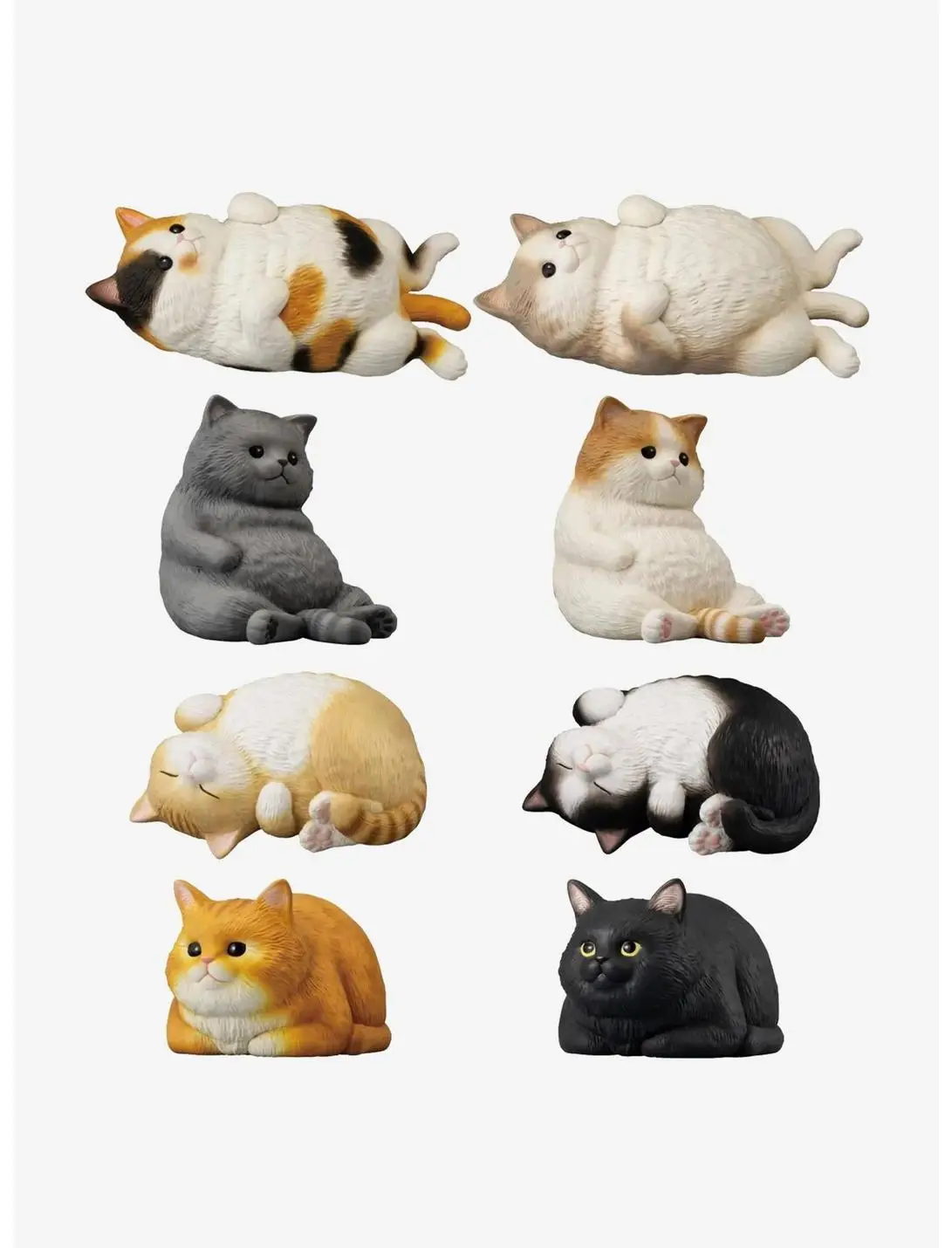 Mocchiri Kororin Cats Squishy Soft Blind Box Vinyl Figure