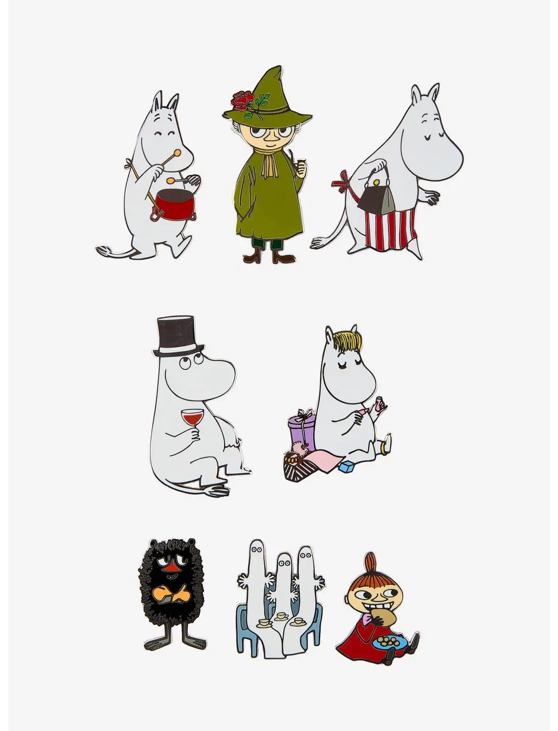 Moomin Characters Blind Box Enamel Pin