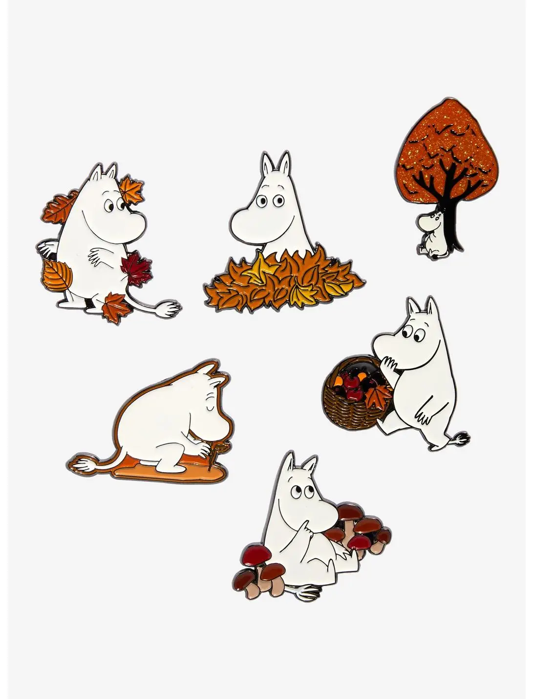 Moomin Fall Scenes Blind Box Enamel Pin - BoxLunch Exclusive