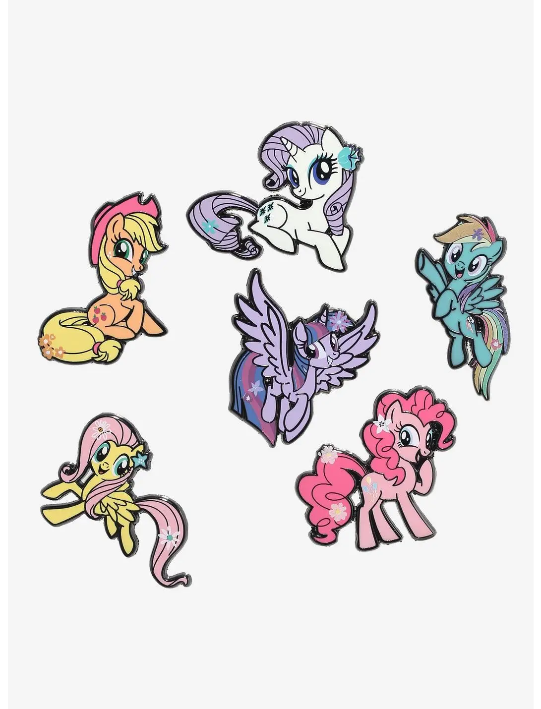 My Little Pony Floral Characters Blind Box Enamel Pin - BoxLunch Exclusive