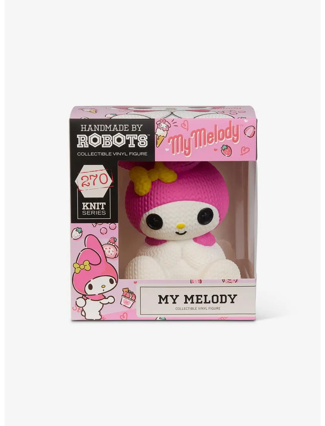 My Melody Handmade By Robots Vinyl Figure