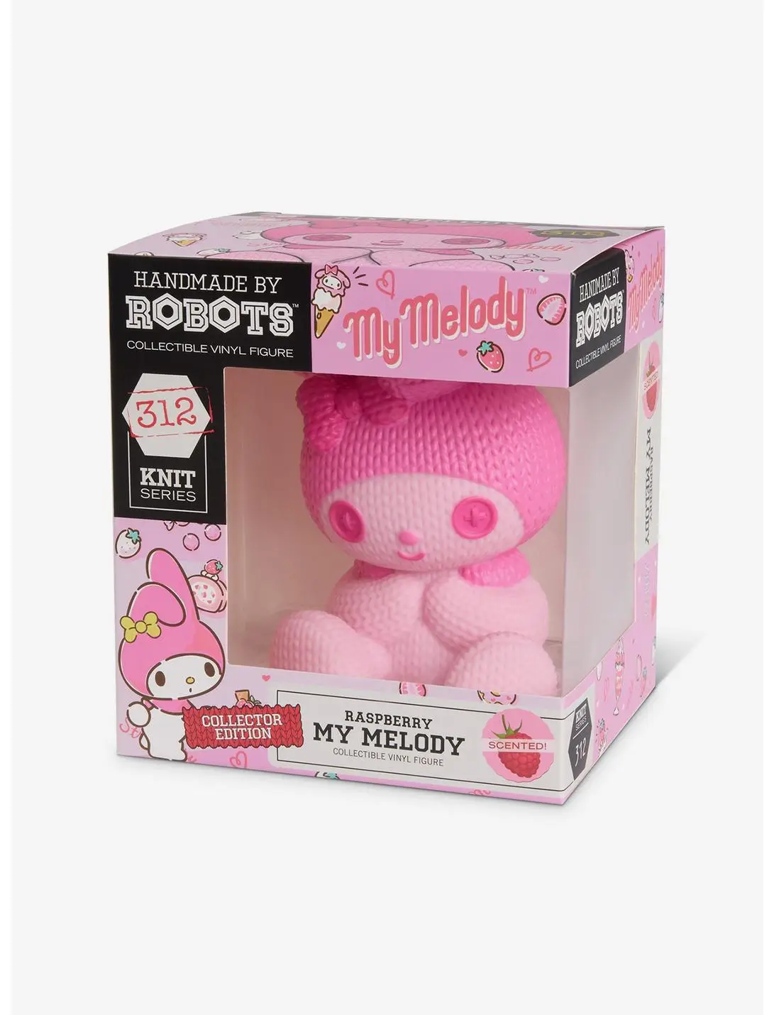 My Melody (Raspberry Scented) Handmade By Robots Vinyl Figure