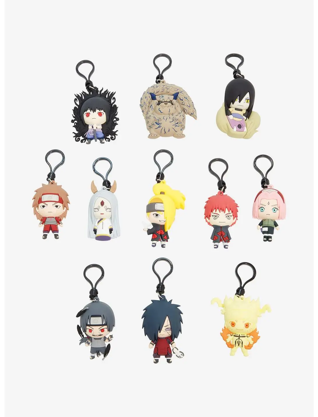 Naruto Shippuden Characters Series 6 Blind Bag Figural Bag Clip