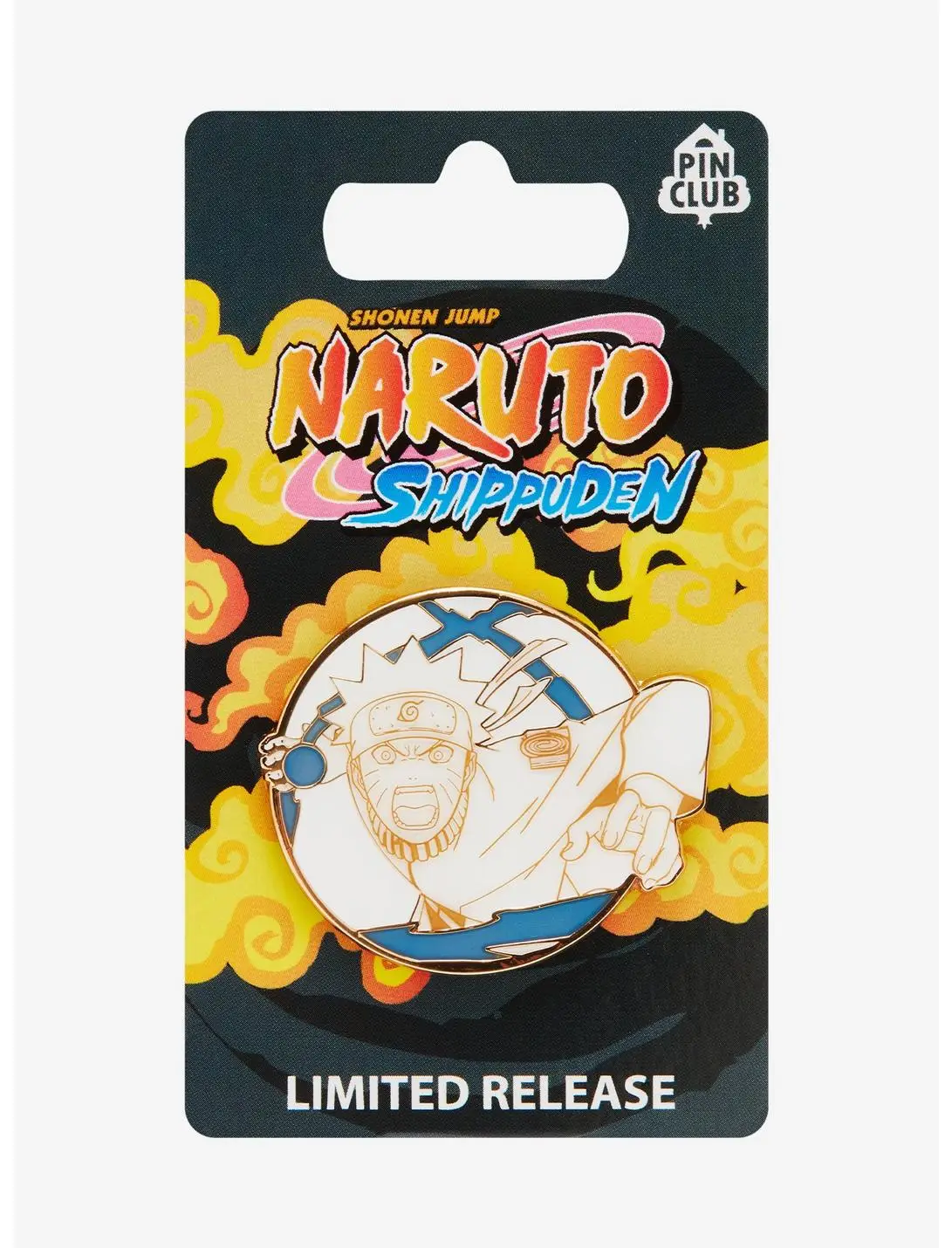 Naruto Shippuden Naruto Circle Frame Enamel Pin - BoxLunch Exclusive