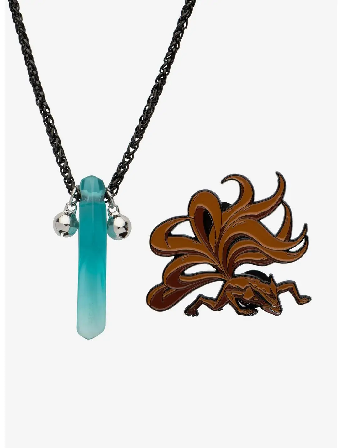 Naruto Tsunades Necklace and Pin Set