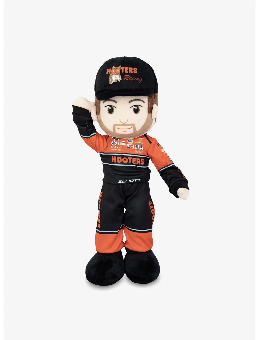 NASCAR Hendrick Motorsports Chase Elliott Hooters Plush Figure
