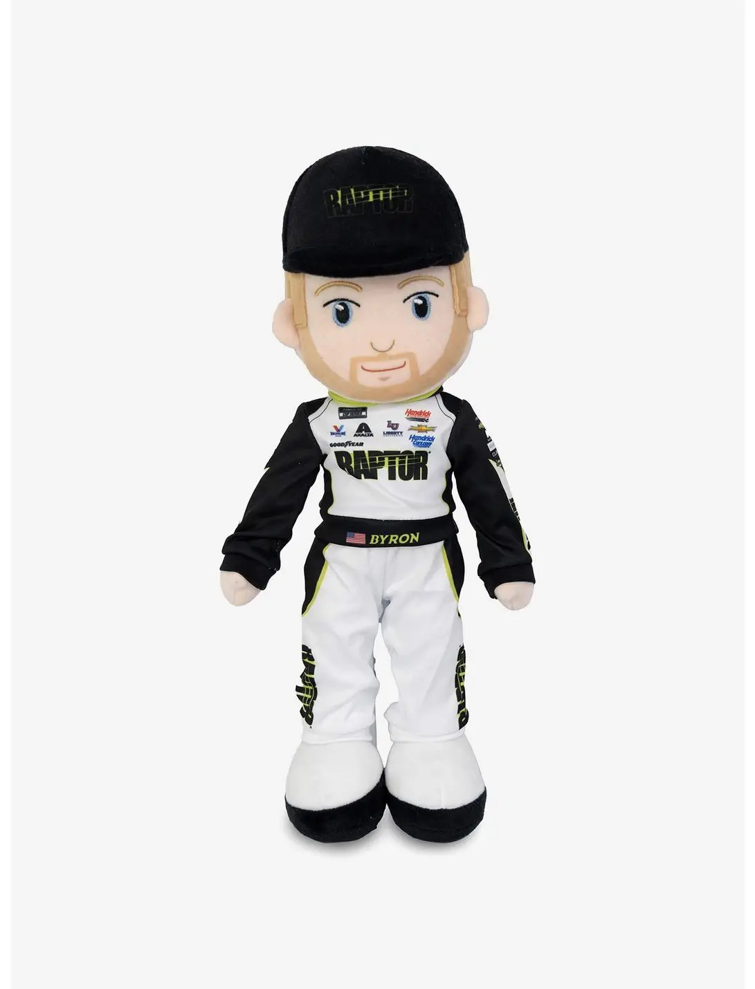 NASCAR Hendrick Motorsports William Byron Raptor Plush Figure