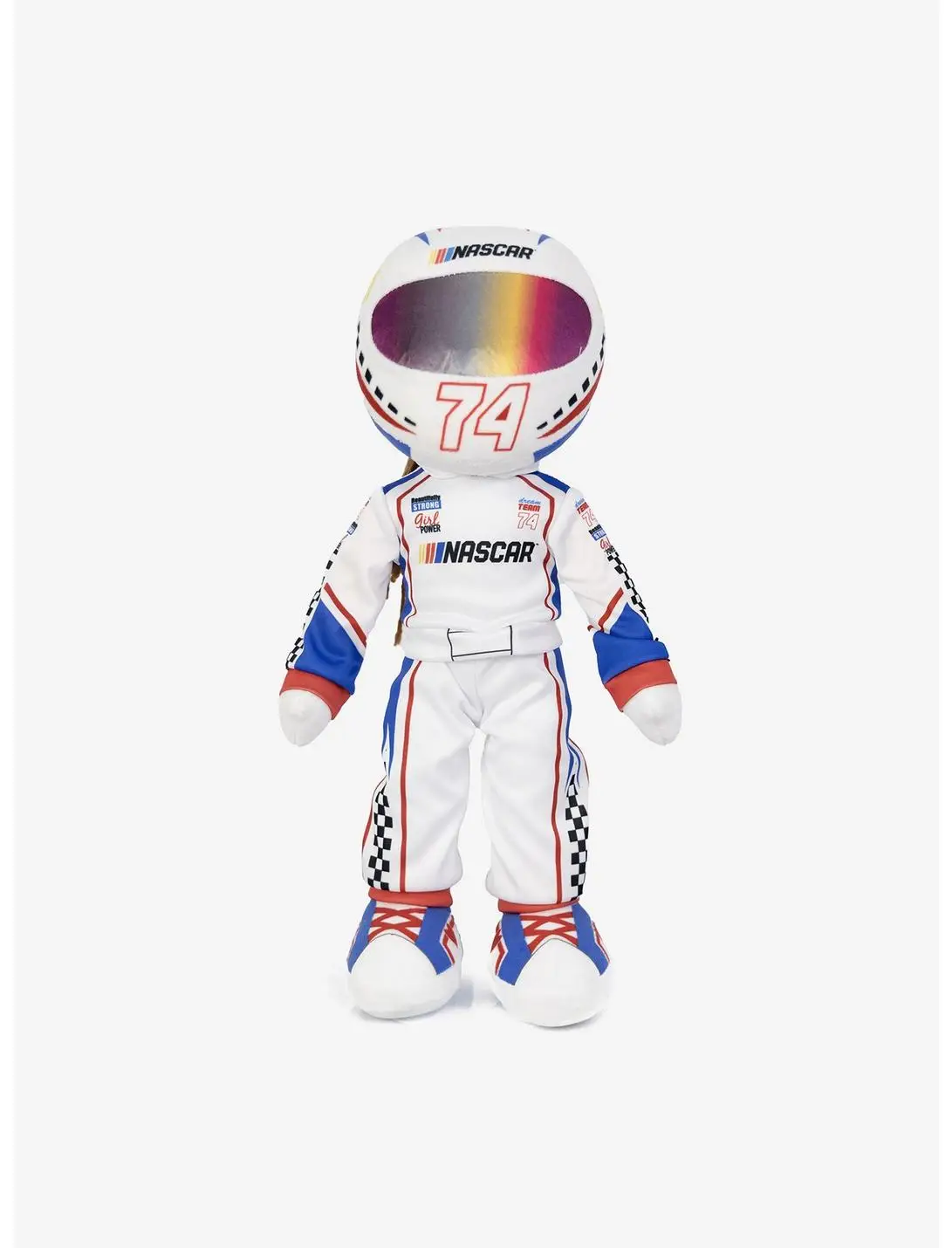 NASCAR Sally Speedster Racecar Driver Plush Figure