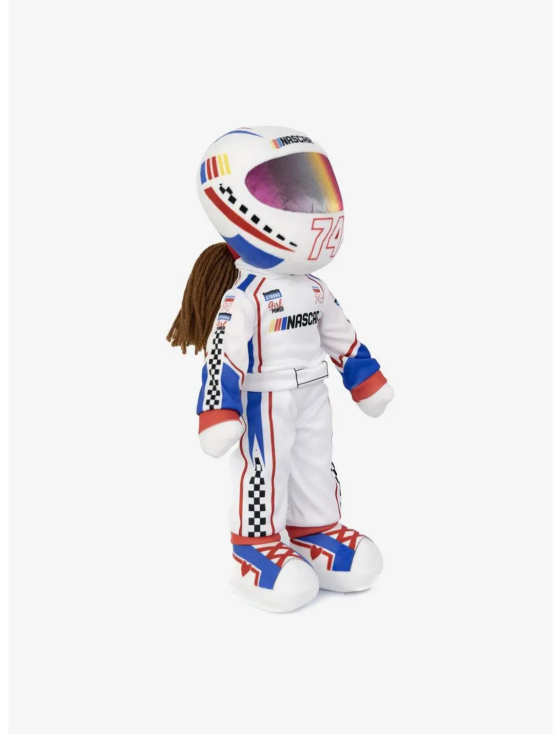 NASCAR Sally Speedster Racecar Driver Plush Figure